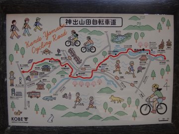 自転車道　全体図