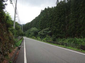 坂の辻峠登り