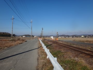 北条鉄道線路