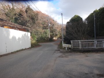 六甲山への抜け道　白川台